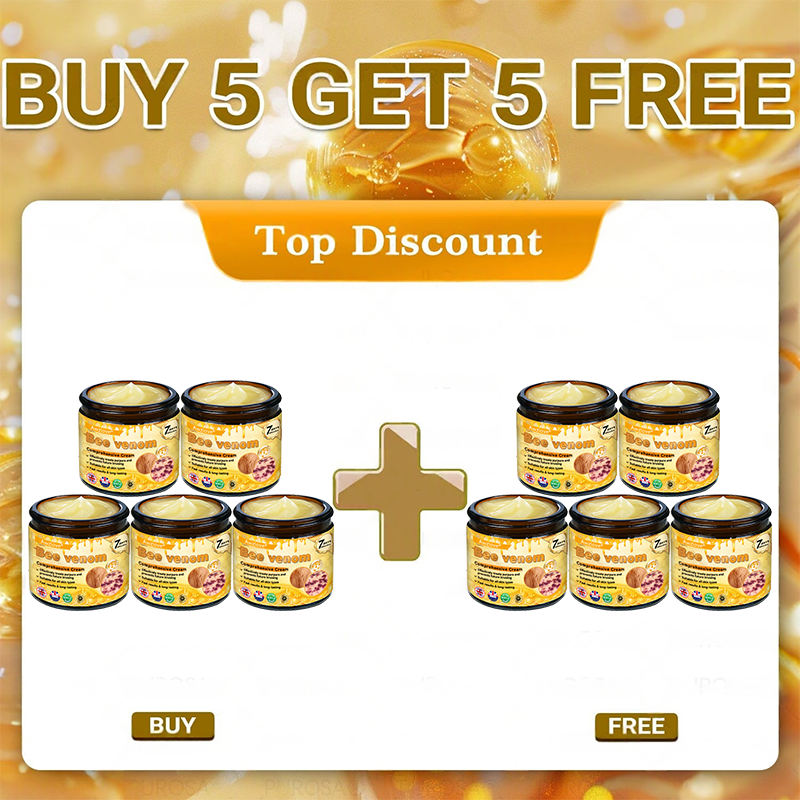 Made and Shipped from the UK โ
๐๐๐๐๐๐๐ยฎ Bee venom Comprehensive Cream ๐ฅ LAST DAY 80% OFF ๐