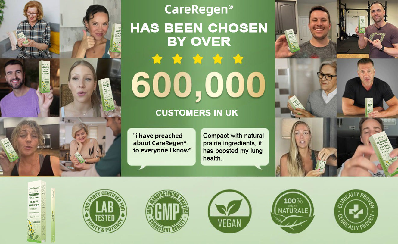 Made and Shipped from UK✅🐳 CareRegen® 𝐁𝐨𝐭𝐚𝐧𝐢𝐜𝐚𝐥 𝐌𝐮𝐥𝐥𝐞𝐢𝐧 𝐋𝐮𝐧𝐠 𝐂𝐥𝐞𝐚𝐧𝐬𝐞 𝐃𝐢𝐟𝐟𝐮𝐬𝐞𝐫🔥(🫁Cough, Pharyngitis, shortness of breath, sputum, stuffy nose, bronchitis, bronchitis, allergy symptoms, lung discomfort)