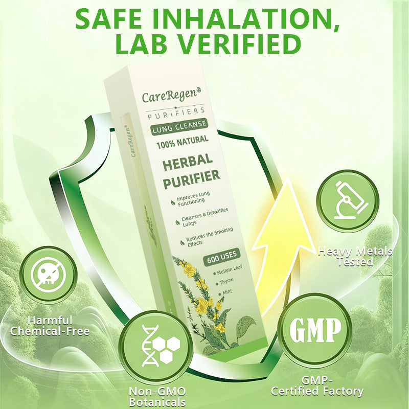 Made and Shipped from UK✅🐳 CareRegen® 𝐁𝐨𝐭𝐚𝐧𝐢𝐜𝐚𝐥 𝐌𝐮𝐥𝐥𝐞𝐢𝐧 𝐋𝐮𝐧𝐠 𝐂𝐥𝐞𝐚𝐧𝐬𝐞 𝐃𝐢𝐟𝐟𝐮𝐬𝐞𝐫🔥(🫁Cough, Pharyngitis, shortness of breath, sputum, stuffy nose, bronchitis, bronchitis, allergy symptoms, lung discomfort)