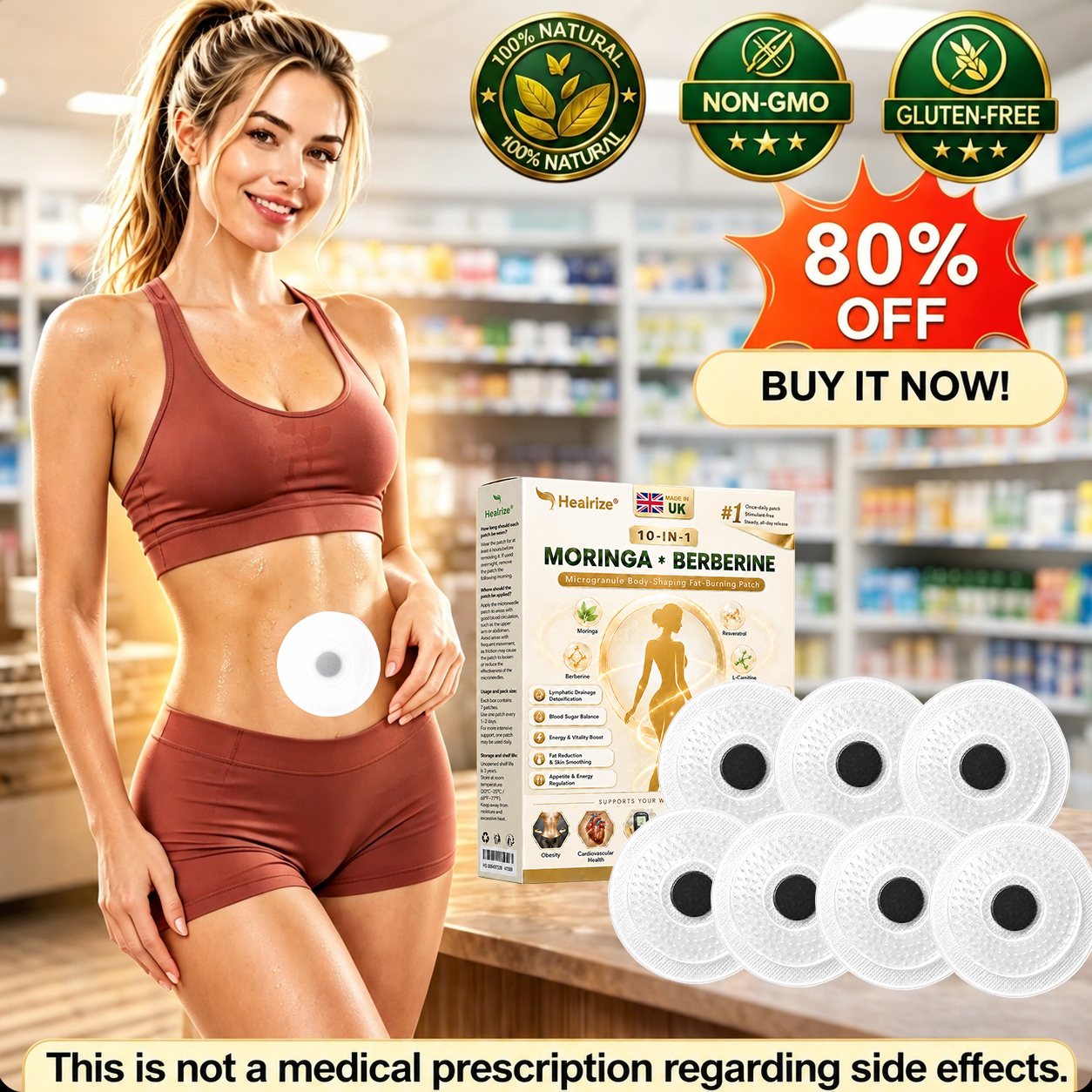 𝑶𝒇𝒇𝒊𝒄𝒊𝒂𝒍 𝑺𝒕𝒐𝒓𝒆☀️👉| 𝐇𝐞𝐚𝐥𝐫𝐢𝐳𝐞®👩‍⚕️𝐌𝐨𝐫𝐢𝐧𝐠𝐚 𝐁𝐞𝐫𝐛𝐞𝐫𝐢𝐧𝐞 𝟏𝟎-𝐢𝐧-𝟏 𝐌𝐢𝐜𝐫𝐨𝐠𝐫𝐚𝐧𝐮𝐥𝐞 𝐁𝐨𝐝𝐲-𝐒𝐡𝐚𝐩𝐢𝐧𝐠 𝐅𝐚𝐭-𝐁𝐮𝐫𝐧𝐢𝐧𝐠 𝐏𝐚𝐭𝐜𝐡(𝐎𝐧𝐜𝐞 𝐃𝐚𝐢𝐥𝐲, 𝐯𝐢𝐬𝐢𝐛𝐥𝐞 𝐜𝐡𝐚𝐧𝐠𝐞𝐬 𝐢𝐧 𝟕 𝐝𝐚𝐲𝐬）𝟓𝐗 𝐒𝐰𝐞𝐚𝐭 𝐏𝐫𝐨𝐝𝐮𝐜𝐭𝐢𝐨𝐧. 𝐅𝐨𝐫 𝐎𝐛𝐞𝐬𝐢𝐭𝐲, 𝐋𝐨𝐨𝐬𝐞 𝐒𝐤𝐢𝐧, 𝐃𝐢𝐚𝐛𝐞𝐭𝐞𝐬, 𝐒𝐥𝐞𝐞𝐩 𝐀𝐩𝐧𝐞𝐚, 𝐀𝐧𝐝 𝐉𝐨𝐢𝐧𝐭 𝐈𝐬𝐬𝐮𝐞𝐬