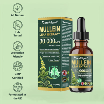 𝗢𝗳𝗳𝗶𝗰𝗶𝗮𝗹 | 𝗖𝗮𝗿𝗲𝗥𝗲𝗴𝗲𝗻® 𝗢𝗿𝗴𝗮𝗻𝗶𝗰 𝗟𝘂𝗻𝗴 𝗖𝗹𝗲𝗮𝗻𝘀𝗶𝗻𝗴 𝗠𝘂𝗹𝗹𝗲𝗶𝗻 𝗟𝗲𝗮𝗳 𝗘𝘅𝘁𝗿𝗮𝗰𝘁 𝗗𝗿𝗼𝗽𝘀 🌾🌻𝐂𝐥𝐢𝐧𝐢𝐜𝐚𝐥𝐥𝐲 𝐩𝐫𝐨𝐯𝐞𝐧, 𝐡𝐢𝐠𝐡𝐥𝐲 𝐜𝐨𝐧𝐜𝐞𝐧𝐭𝐫𝐚𝐭𝐞𝐝 𝐟𝐨𝐫𝐦𝐮𝐥𝐚 𝐭𝐡𝐚𝐭 𝐫𝐞𝐥𝐢𝐞𝐯𝐞𝐬 𝐜𝐨𝐮𝐠𝐡, 𝐩𝐡𝐥𝐞𝐠𝐦, 𝐚𝐬𝐭𝐡𝐦𝐚 & 𝐂𝐎𝐏𝐃 — 𝐛𝐫𝐞𝐚𝐭𝐡𝐞 𝐞𝐚𝐬𝐢𝐞𝐫, 𝐟𝐚𝐬𝐭𝐞𝐫.