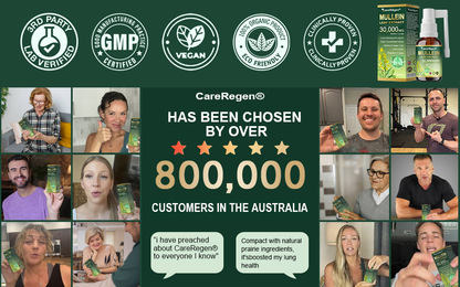 𝗢𝗳𝗳𝗶𝗰𝗶𝗮𝗹 | C𝐚r𝐞R𝐞g𝐞n® 𝐎r𝐠a𝐧i𝐜 𝐋u𝐧g C𝐥e𝐚n𝐬i𝐧g M𝐮l𝐥e𝐢n L𝐞a𝐟 𝐄x𝐭r𝐚c𝐭 𝐒p𝐫a𝐲 🌾🥬 𝐂𝐥𝐢𝐧𝐢𝐜𝐚𝐥𝐥𝐲 𝐩𝐫𝐨𝐯𝐞𝐧, 𝐡𝐢𝐠𝐡𝐥𝐲 𝐜𝐨𝐧𝐜𝐞𝐧𝐭𝐫𝐚𝐭𝐞𝐝 𝐟𝐨𝐫𝐦𝐮𝐥𝐚 𝐭𝐡𝐚𝐭 𝐫𝐞𝐥𝐢𝐞𝐯𝐞𝐬 𝐜𝐨𝐮𝐠𝐡, 𝐩𝐡𝐥𝐞𝐠𝐦, 𝐚𝐬𝐭𝐡𝐦𝐚 & 𝐂𝐎𝐏𝐃 — 𝐛𝐫𝐞𝐚𝐭𝐡𝐞 𝐞𝐚𝐬𝐢𝐞𝐫, 𝐟𝐚𝐬𝐭𝐞𝐫.