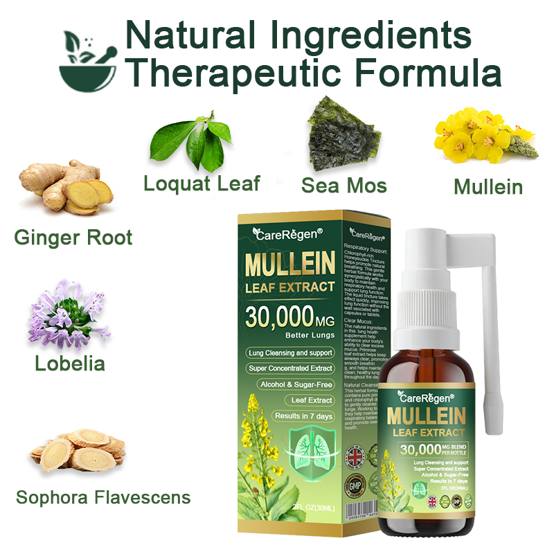 𝗢𝗳𝗳𝗶𝗰𝗶𝗮𝗹 | C𝐚r𝐞R𝐞g𝐞n® 𝐎r𝐠a𝐧i𝐜 𝐋u𝐧g C𝐥e𝐚n𝐬i𝐧g M𝐮l𝐥e𝐢n L𝐞a𝐟 𝐄x𝐭r𝐚c𝐭 𝐒p𝐫a𝐲 🌾🥬 𝐂𝐥𝐢𝐧𝐢𝐜𝐚𝐥𝐥𝐲 𝐩𝐫𝐨𝐯𝐞𝐧, 𝐡𝐢𝐠𝐡𝐥𝐲 𝐜𝐨𝐧𝐜𝐞𝐧𝐭𝐫𝐚𝐭𝐞𝐝 𝐟𝐨𝐫𝐦𝐮𝐥𝐚 𝐭𝐡𝐚𝐭 𝐫𝐞𝐥𝐢𝐞𝐯𝐞𝐬 𝐜𝐨𝐮𝐠𝐡, 𝐩𝐡𝐥𝐞𝐠𝐦, 𝐚𝐬𝐭𝐡𝐦𝐚 & 𝐂𝐎𝐏𝐃 — 𝐛𝐫𝐞𝐚𝐭𝐡𝐞 𝐞𝐚𝐬𝐢𝐞𝐫, 𝐟𝐚𝐬𝐭𝐞𝐫.