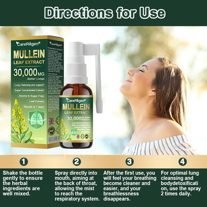 𝗢𝗳𝗳𝗶𝗰𝗶𝗮𝗹 | C𝐚r𝐞R𝐞g𝐞n® 𝐎r𝐠a𝐧i𝐜 𝐋u𝐧g C𝐥e𝐚n𝐬i𝐧g M𝐮l𝐥e𝐢n L𝐞a𝐟 𝐄x𝐭r𝐚c𝐭 𝐒p𝐫a𝐲 🌾🥬 𝐂𝐥𝐢𝐧𝐢𝐜𝐚𝐥𝐥𝐲 𝐩𝐫𝐨𝐯𝐞𝐧, 𝐡𝐢𝐠𝐡𝐥𝐲 𝐜𝐨𝐧𝐜𝐞𝐧𝐭𝐫𝐚𝐭𝐞𝐝 𝐟𝐨𝐫𝐦𝐮𝐥𝐚 𝐭𝐡𝐚𝐭 𝐫𝐞𝐥𝐢𝐞𝐯𝐞𝐬 𝐜𝐨𝐮𝐠𝐡, 𝐩𝐡𝐥𝐞𝐠𝐦, 𝐚𝐬𝐭𝐡𝐦𝐚 & 𝐂𝐎𝐏𝐃 — 𝐛𝐫𝐞𝐚𝐭𝐡𝐞 𝐞𝐚𝐬𝐢𝐞𝐫, 𝐟𝐚𝐬𝐭𝐞𝐫.