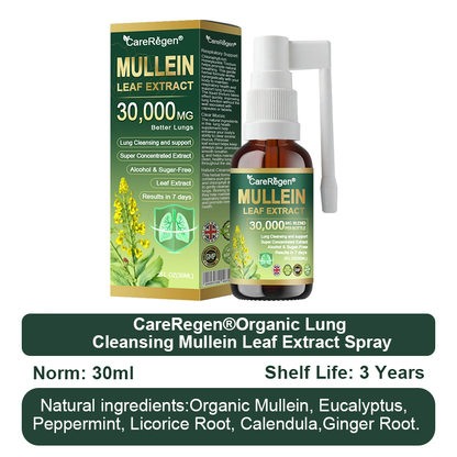 𝗢𝗳𝗳𝗶𝗰𝗶𝗮𝗹 | C𝐚r𝐞R𝐞g𝐞n® 𝐎r𝐠a𝐧i𝐜 𝐋u𝐧g C𝐥e𝐚n𝐬i𝐧g M𝐮l𝐥e𝐢n L𝐞a𝐟 𝐄x𝐭r𝐚c𝐭 𝐒p𝐫a𝐲 🌾🥬 𝐂𝐥𝐢𝐧𝐢𝐜𝐚𝐥𝐥𝐲 𝐩𝐫𝐨𝐯𝐞𝐧, 𝐡𝐢𝐠𝐡𝐥𝐲 𝐜𝐨𝐧𝐜𝐞𝐧𝐭𝐫𝐚𝐭𝐞𝐝 𝐟𝐨𝐫𝐦𝐮𝐥𝐚 𝐭𝐡𝐚𝐭 𝐫𝐞𝐥𝐢𝐞𝐯𝐞𝐬 𝐜𝐨𝐮𝐠𝐡, 𝐩𝐡𝐥𝐞𝐠𝐦, 𝐚𝐬𝐭𝐡𝐦𝐚 & 𝐂𝐎𝐏𝐃 — 𝐛𝐫𝐞𝐚𝐭𝐡𝐞 𝐞𝐚𝐬𝐢𝐞𝐫, 𝐟𝐚𝐬𝐭𝐞𝐫.