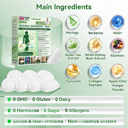 𝑶𝒇𝒇𝒊𝒄𝒊𝒂𝒍 𝑺𝒕𝒐𝒓𝒆| 👩‍⚕️𝐇e𝐚l𝐫i𝐳e®𝟏2-i𝐧-𝟏 M𝐨r𝐢n𝐠a * B𝐞r𝐛e𝐫i𝐧e * N𝐀D+ 𝐀d𝐯a𝐧c𝐞d N𝐚n𝐨 𝐌i𝐜r𝐨n𝐞e𝐝l𝐞 𝐏a𝐭c𝐡 (𝐎𝐧𝐜𝐞 𝐃𝐚𝐢𝐥𝐲, 𝐯𝐢𝐬𝐢𝐛𝐥𝐞 𝐜𝐡𝐚𝐧𝐠𝐞𝐬 𝐢𝐧 𝟕 𝐝𝐚𝐲𝐬）🏵️F𝐨r 𝐎𝐛𝐞𝐬𝐢𝐭𝐲, 𝐋o𝐨s𝐞 𝐒k𝐢n, 𝐃𝐢𝐚𝐛𝐞𝐭𝐞𝐬, 𝐒𝐥𝐞𝐞𝐩 𝐀𝐩𝐧𝐞𝐚, 𝐀𝐧𝐝 𝐉𝐨𝐢𝐧𝐭 𝐈𝐬𝐬𝐮𝐞𝐬🏵️