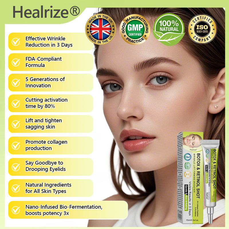 𝗛𝗲𝗮𝗹𝗿𝗶𝘇𝗲® 𝗕𝗼𝘁𝗼𝘅 & 𝗩𝗶𝘁𝗮-𝗔 𝗥𝗲𝘁𝗶𝗻𝗼𝗹 𝗦𝗵𝗼𝘁 𝗪𝗿𝗶𝗻𝗸𝗹𝗲-𝗟𝗶𝗳𝘁 𝗧𝗶𝗴𝗵𝘁𝗲𝗻𝗶𝗻𝗴 𝗰𝗿𝗲𝗮𝗺 - 𝗟𝗮𝘀𝘁 𝗗𝗮𝘆 𝗣𝗿𝗼𝗺𝗼𝘁𝗶𝗼𝗻 𝟴𝟬% 𝗢𝗙𝗙 |🌾🥬 𝗠𝗮𝗱𝗲 𝗮𝗻𝗱 𝘀𝗵𝗶𝗽𝗽𝗲𝗱 𝗳𝗿𝗼𝗺 UK