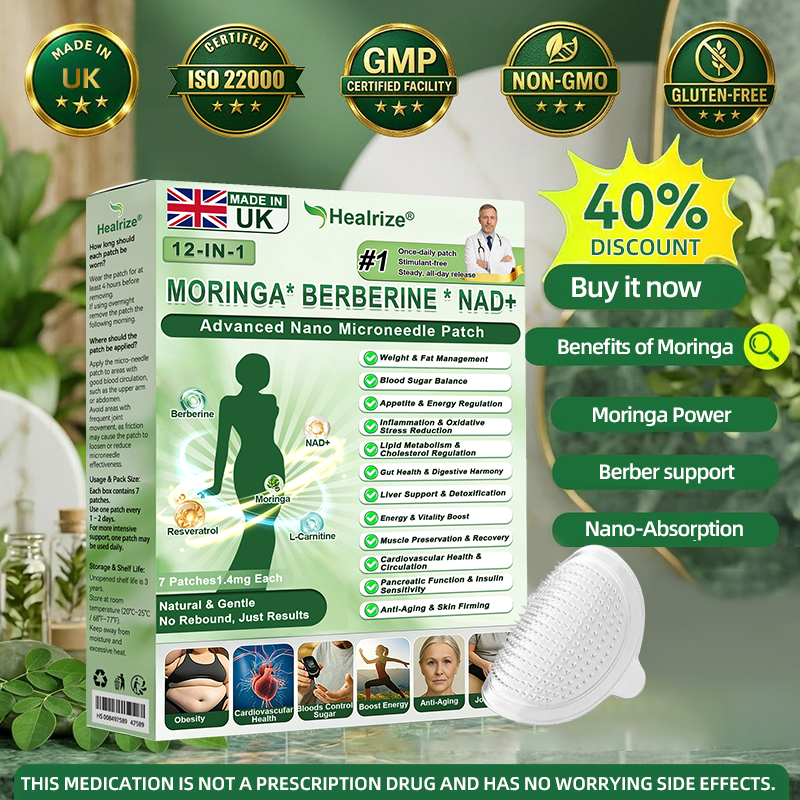 𝑶𝒇𝒇𝒊𝒄𝒊𝒂𝒍 𝑺𝒕𝒐𝒓𝒆 | 👩‍⚕️ H𝐞a𝐥r𝐢z𝐞® 1𝟐-𝐈N-1 M𝐨r𝐢n𝐠a * B𝐞r𝐛e𝐫i𝐧e * N𝐀D+ 𝐀d𝐯a𝐧c𝐞d N𝐚n𝐨 𝐌i𝐜r𝐨n𝐞e𝐝l𝐞 𝐏a𝐭c𝐡 (𝐎𝐧𝐜𝐞 𝐃𝐚𝐢𝐥𝐲, 𝐯𝐢𝐬𝐢𝐛𝐥𝐞 𝐜𝐡𝐚𝐧𝐠𝐞𝐬 𝐢𝐧 𝟕 𝐝𝐚𝐲𝐬）💫 F𝐨r 𝐎𝐛𝐞𝐬𝐢𝐭𝐲, 𝐋o𝐨s𝐞 𝐒k𝐢n, 𝐃𝐢𝐚𝐛𝐞𝐭𝐞𝐬, 𝐒𝐥𝐞𝐞𝐩 𝐀𝐩𝐧𝐞𝐚, 𝐀𝐧𝐝 𝐉𝐨𝐢𝐧𝐭 𝐈𝐬𝐬𝐮𝐞𝐬 , 𝐉𝐨𝐢𝐧𝐭 𝐈𝐬𝐬𝐮𝐞𝐬 𝐀𝐧𝐝 m𝐨r𝐞💫