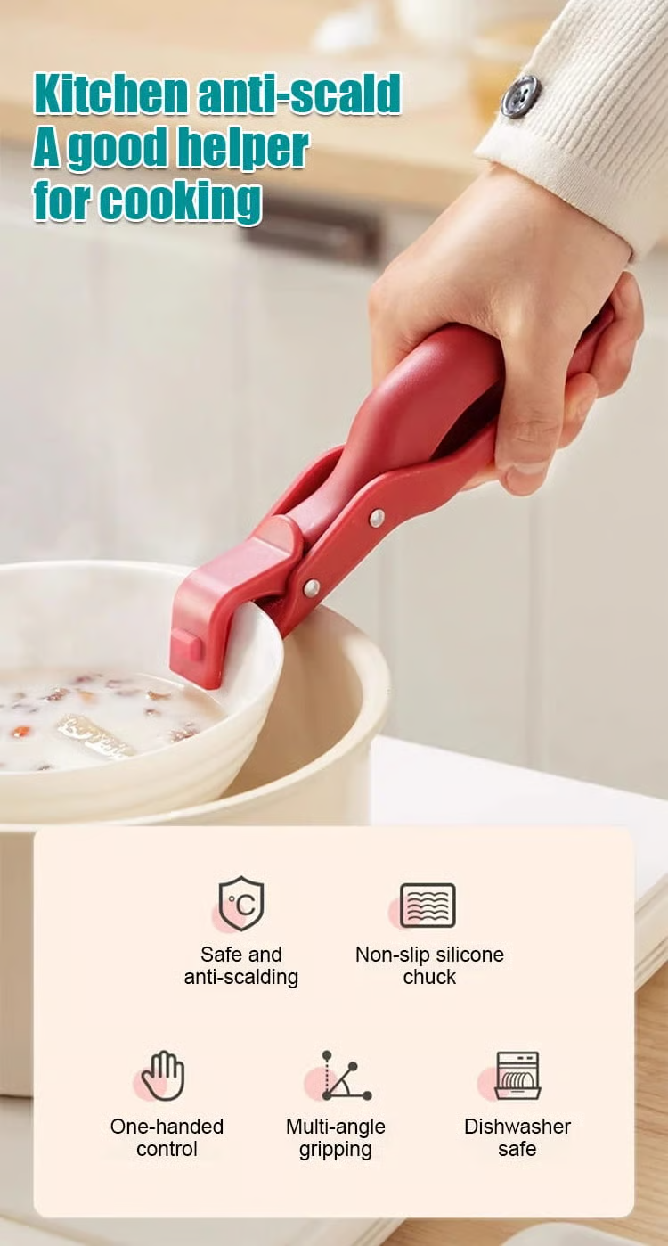 This Week's Special Offer 60% OFF✨🔥🐳Multi-Purpose Anti-Scald Bowl Holder Clip for Kitchen